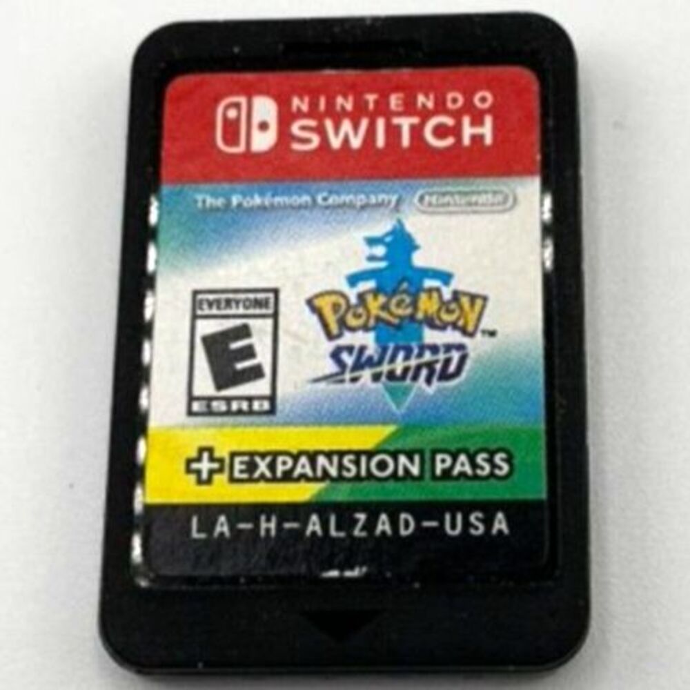 Pokemon Sword + Expansion Pass Nintendo Switch Cartridge Only Authentic